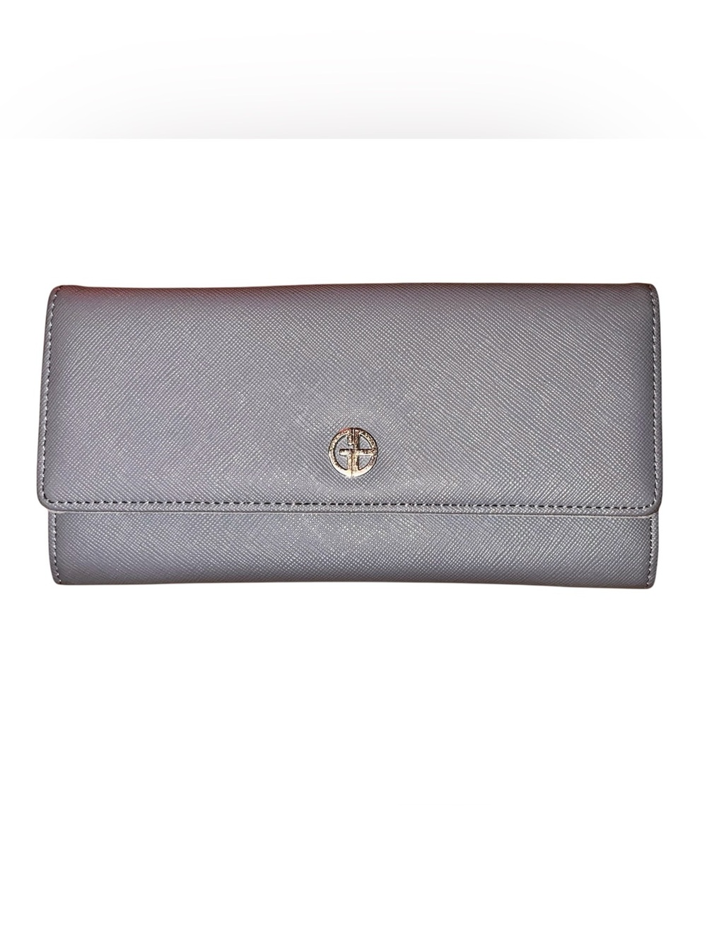 Giani Bernini Women's Leather Wallet with Silver Accent